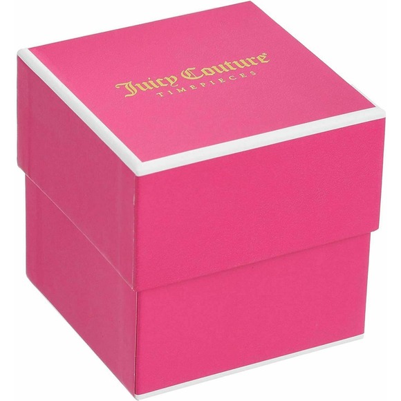 Juicy Couture Women\'s Catalina Crystal Accented Gold Plated 36mm Watch